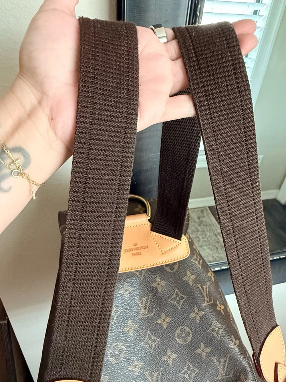 Authentic Louis Vuitton Classic Monogram Backpack GM — Excellent Condition!!